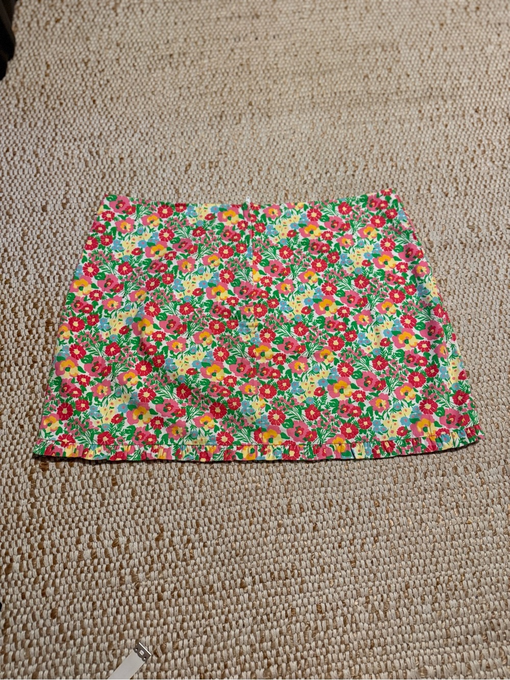 Lilly Pulitzer Floral Mini Skirt
